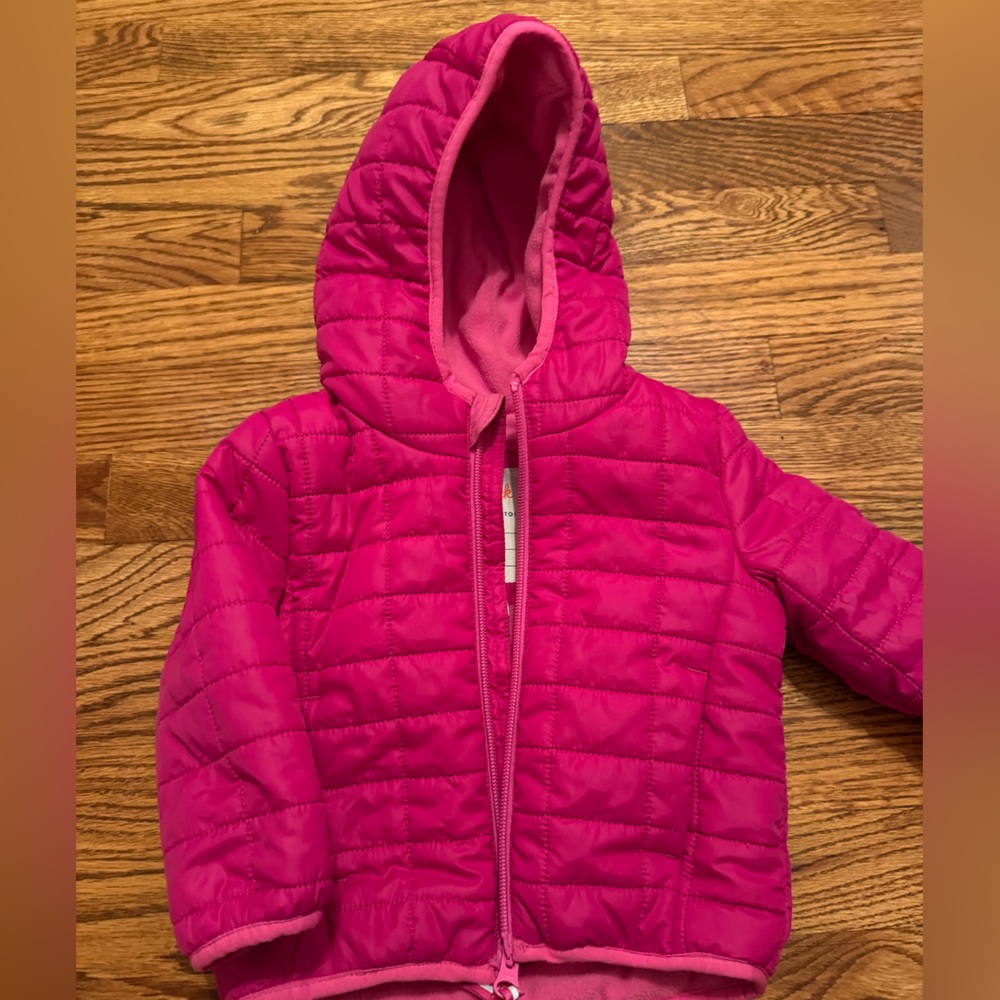 Cat & Jack Pink Puffer Jacket